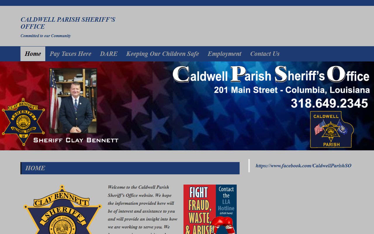 Caldwell Parish court records sheriff office source
