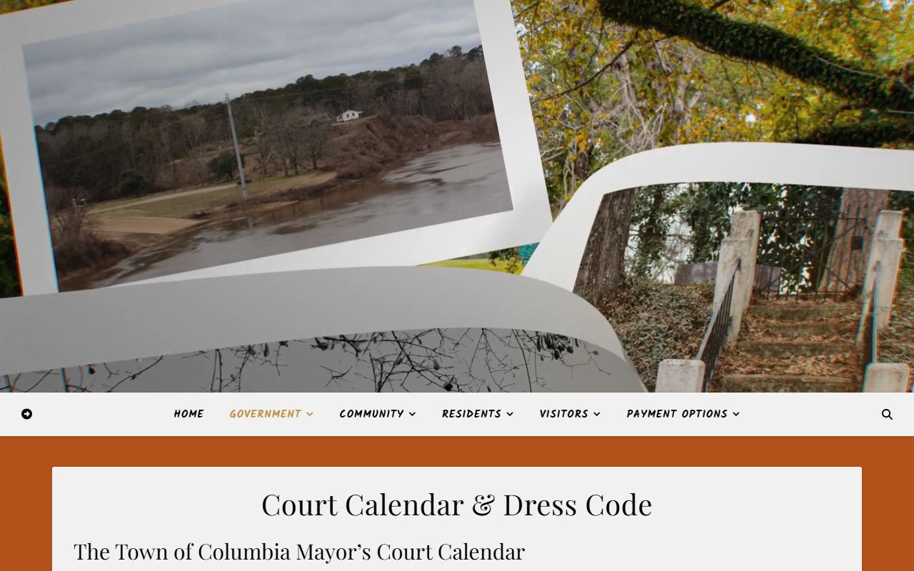 Caldwell Parish traffic court records and Columbia Mayor's Court calendar